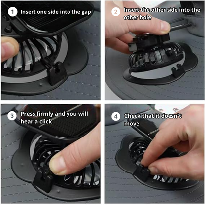 Solar-Powered Fan Hat